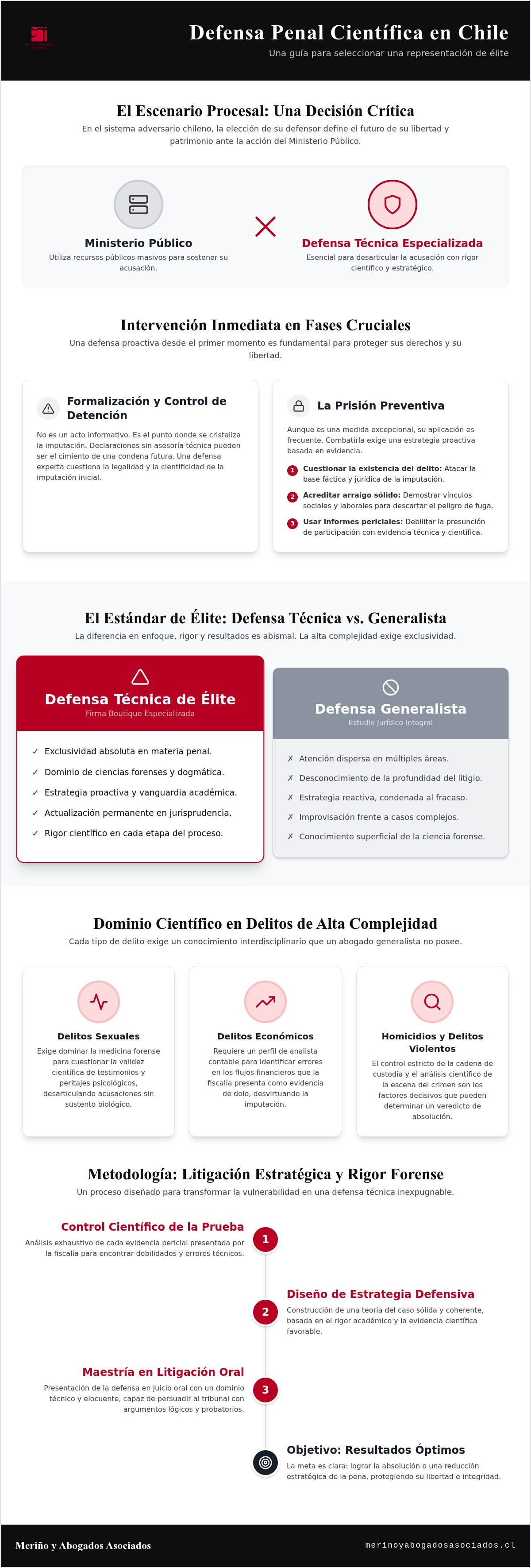 Contratar abogado penalista Chile