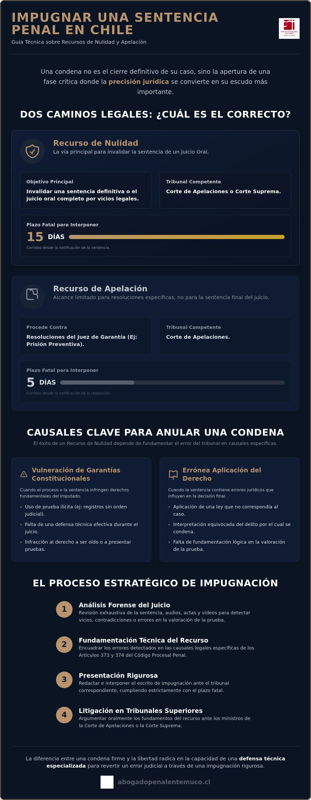 Apelar sentencia penal