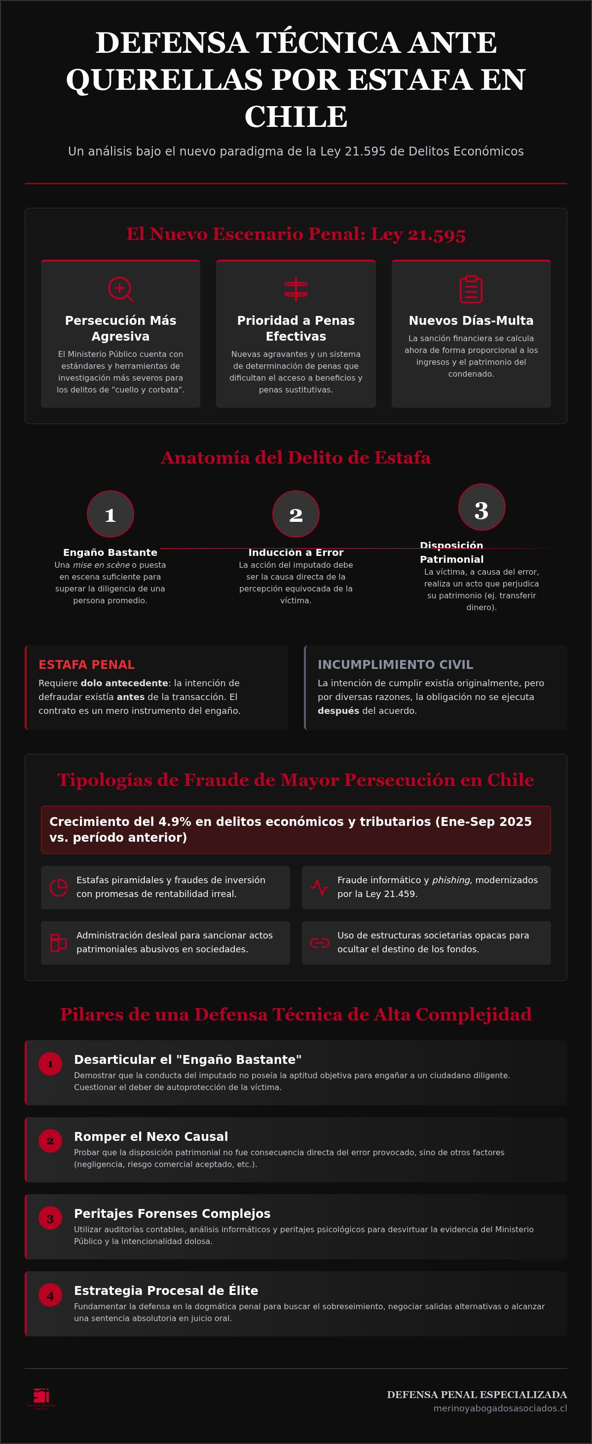 Abogado para estafa en Chile