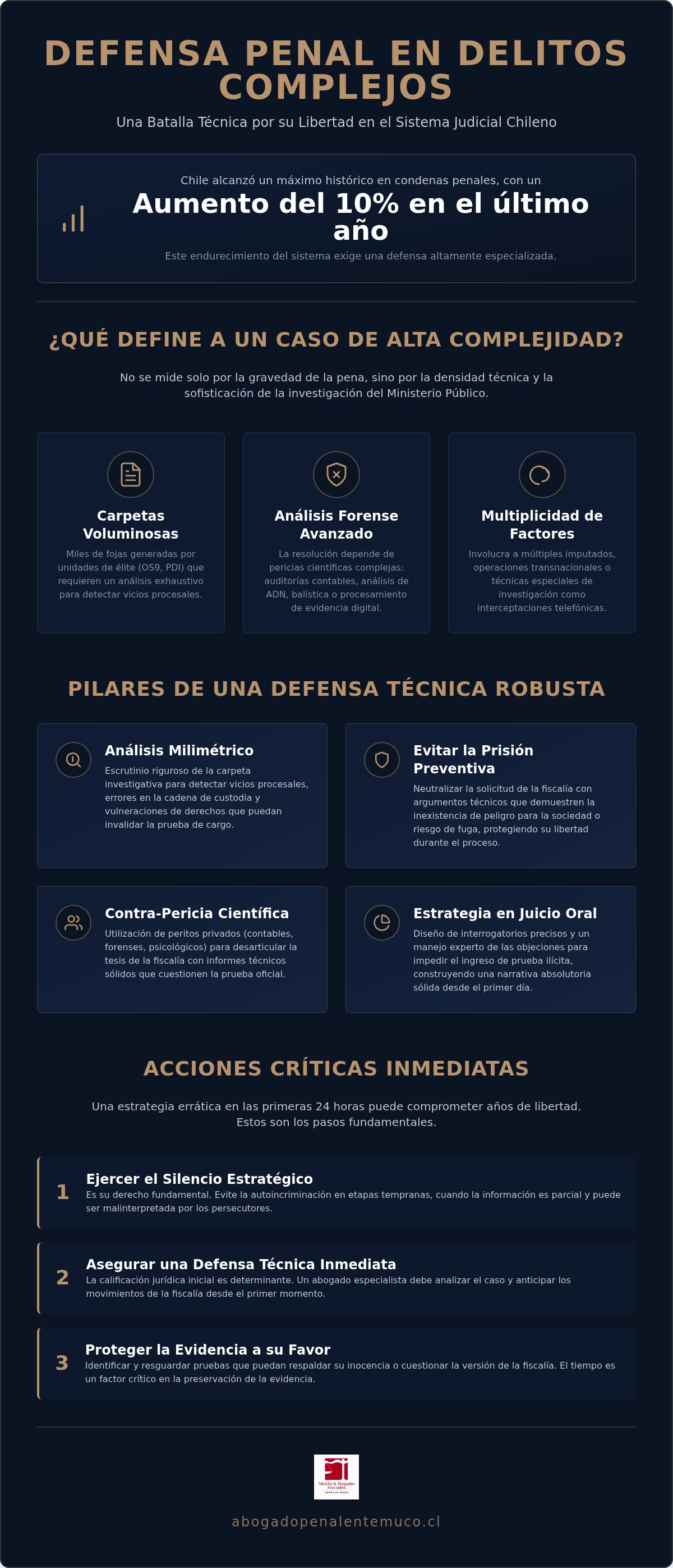 Defensa penal delitos complejos