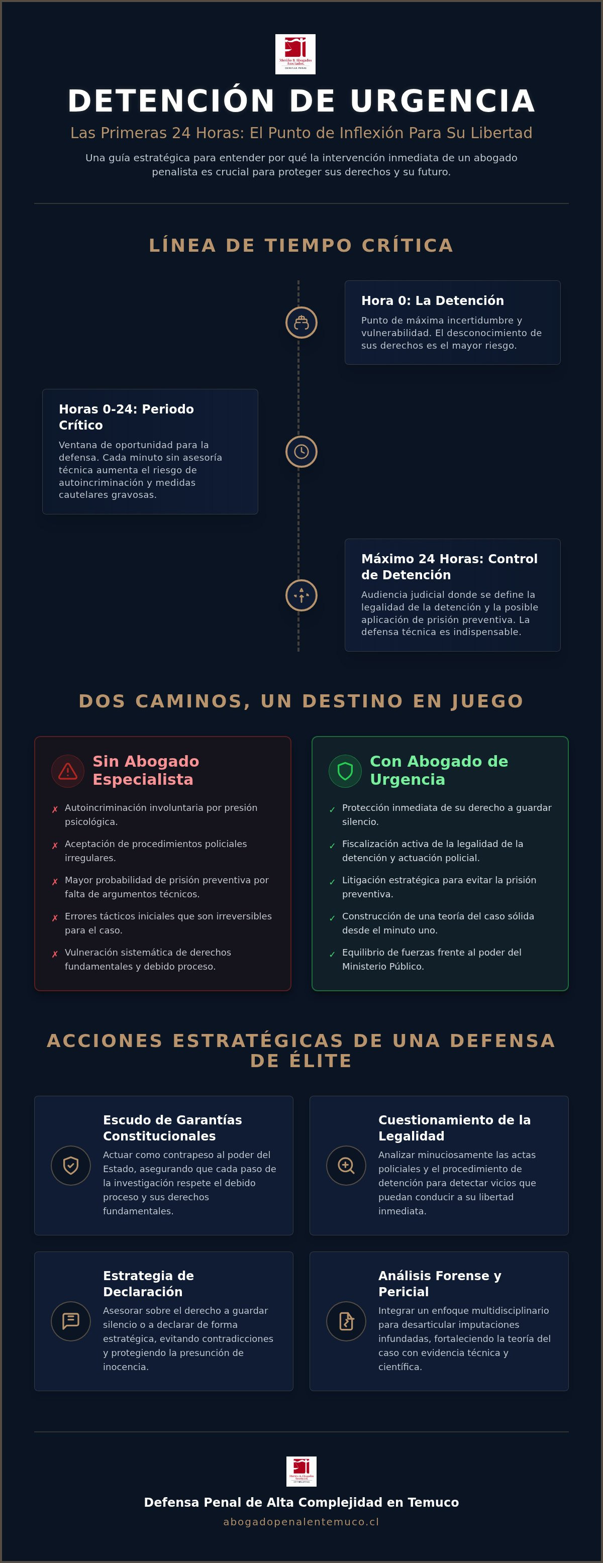Abogado penalista de urgencia en Temuco