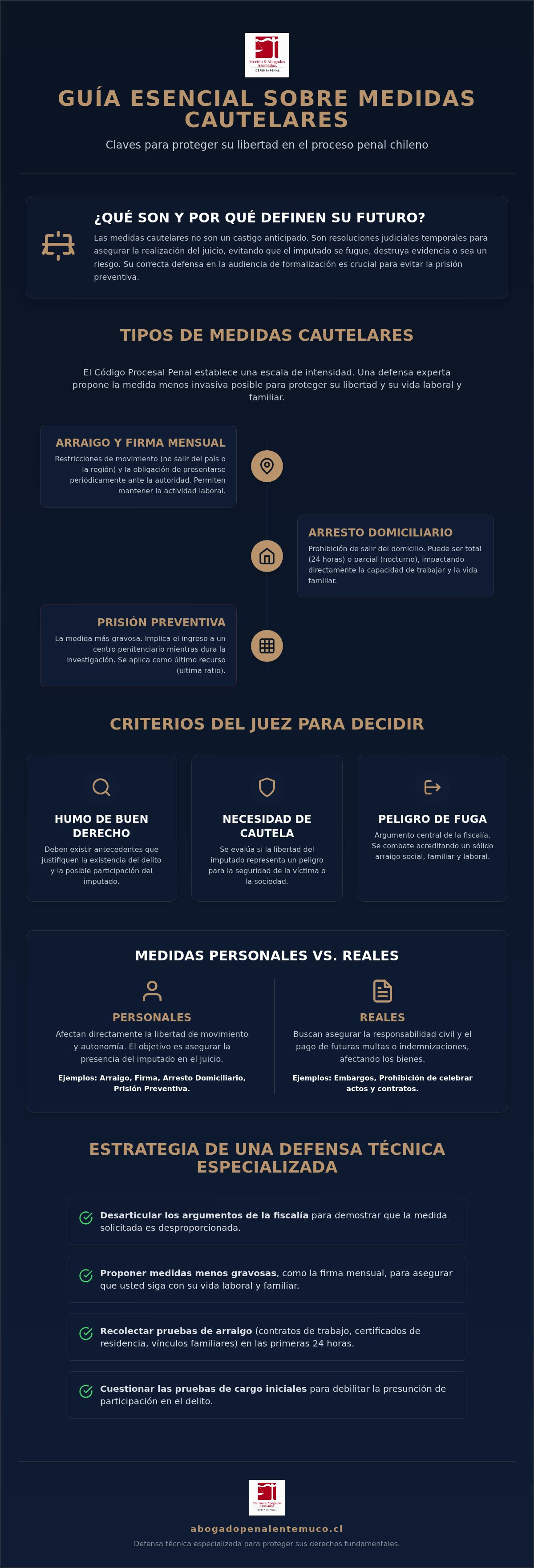 Abogado para medidas cautelares