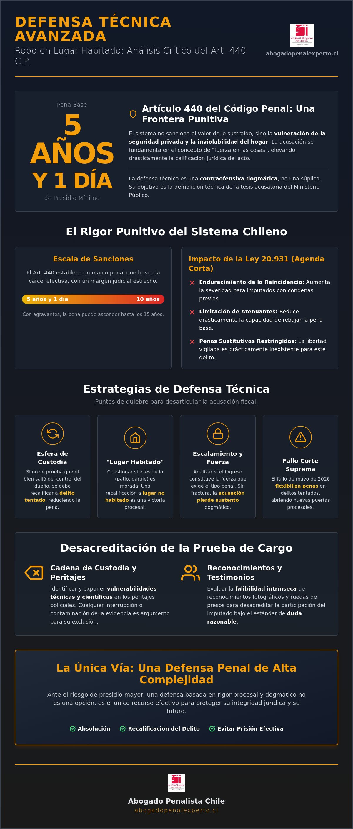 Abogado por robo en lugar habitado chile
