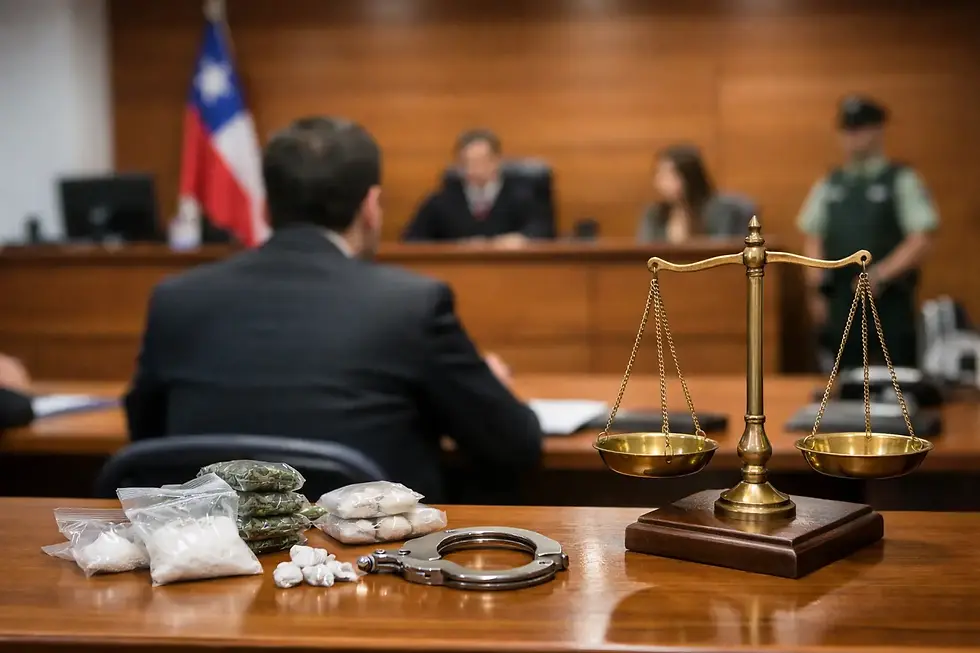 Defensa por microtráfico bajo Ley 20.000