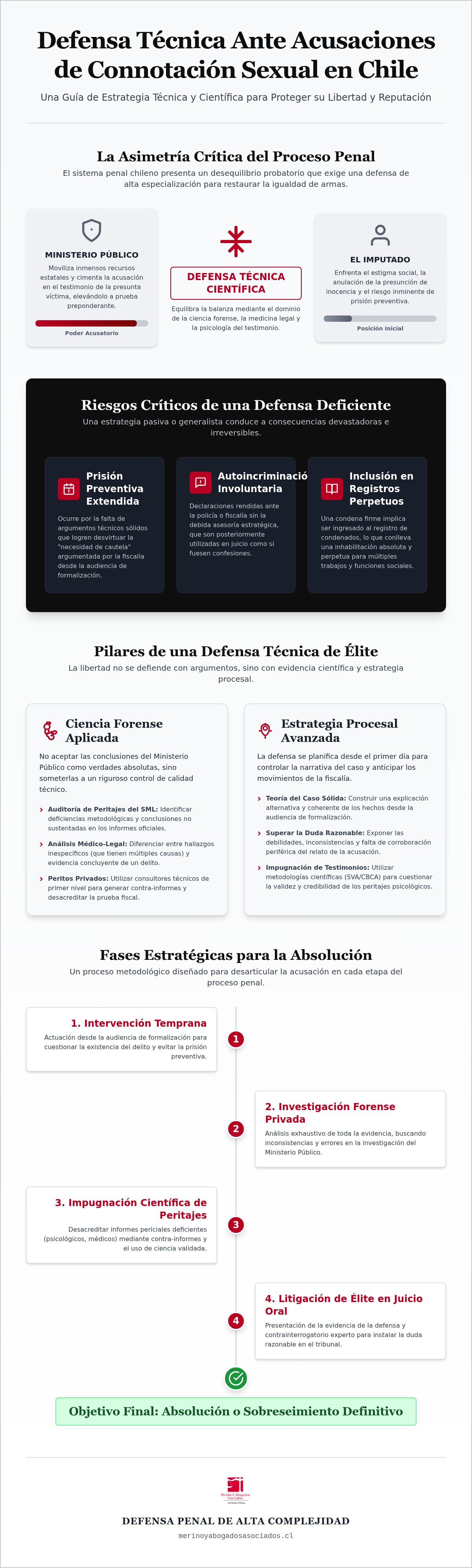 Abogado experto en delitos sexuales en Chile