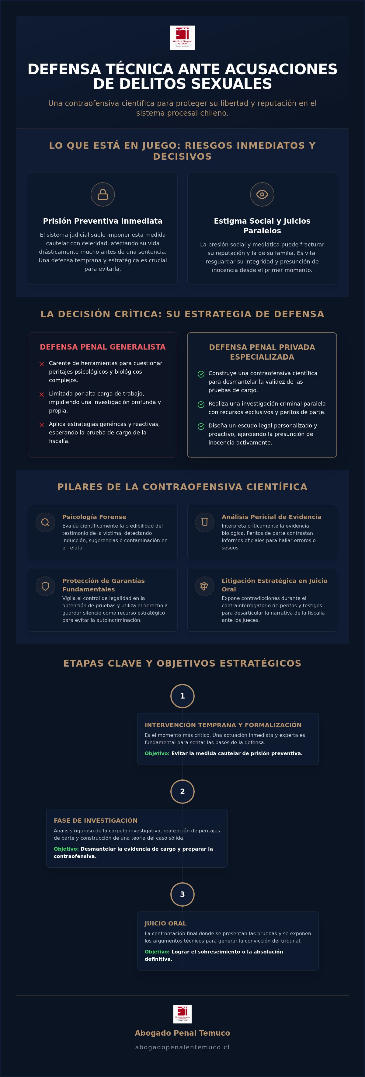 Abogado para delitos sexuales Temuco
