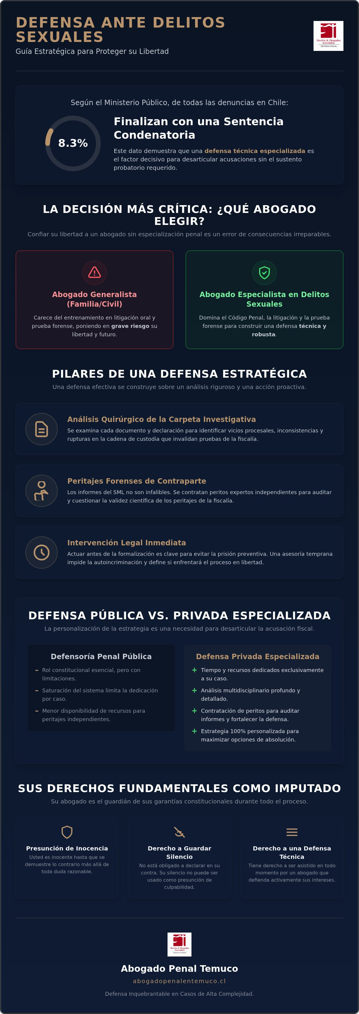 Abogado para delitos sexuales