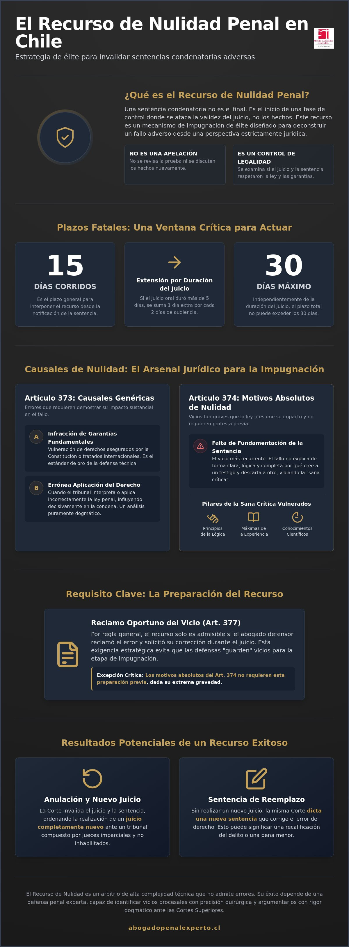Recurso de nulidad penal chile