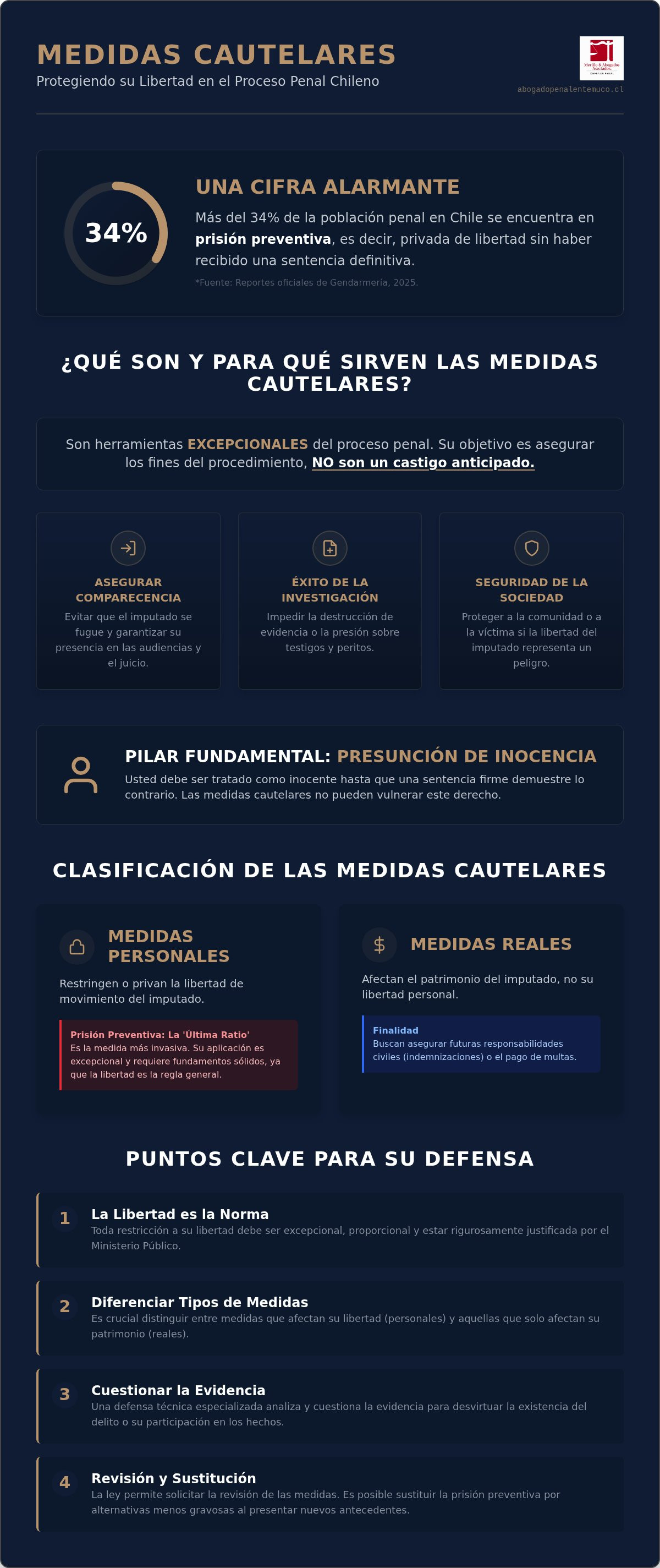 Medidas cautelares en el proceso penal