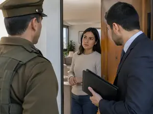 Derechos durante registro domiciliario en Chile