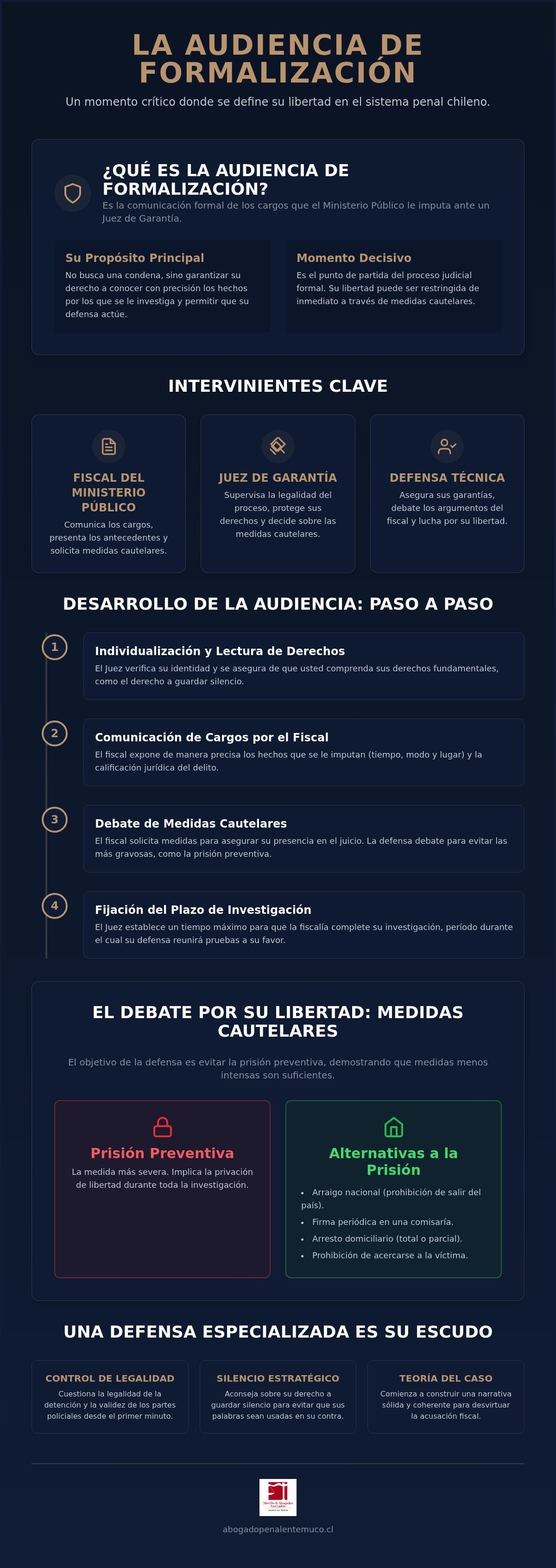 Audiencia de formalizacion