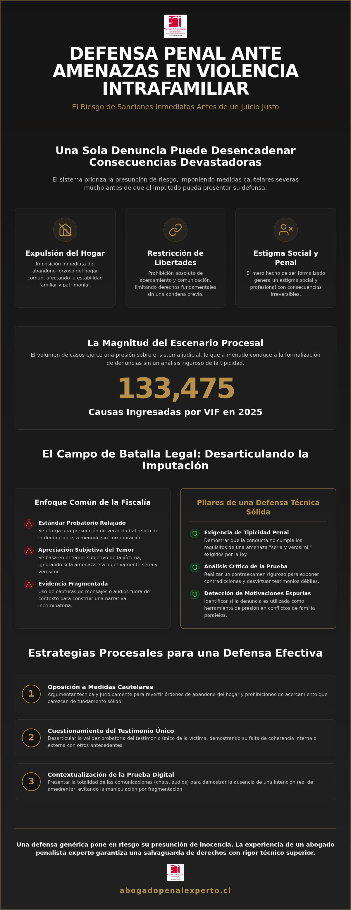 Defensa amenazas violencia intrafamiliar