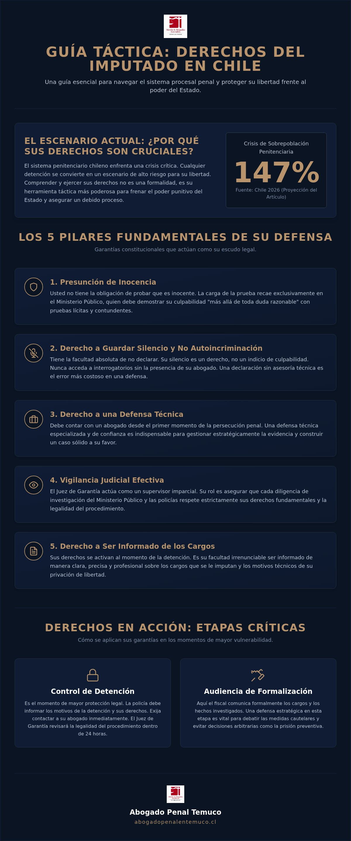 Derechos del imputado en Chile