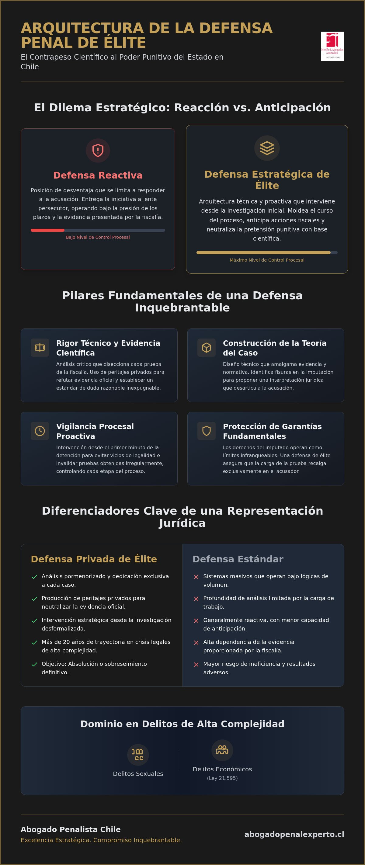 Estrategia defensa penal chile
