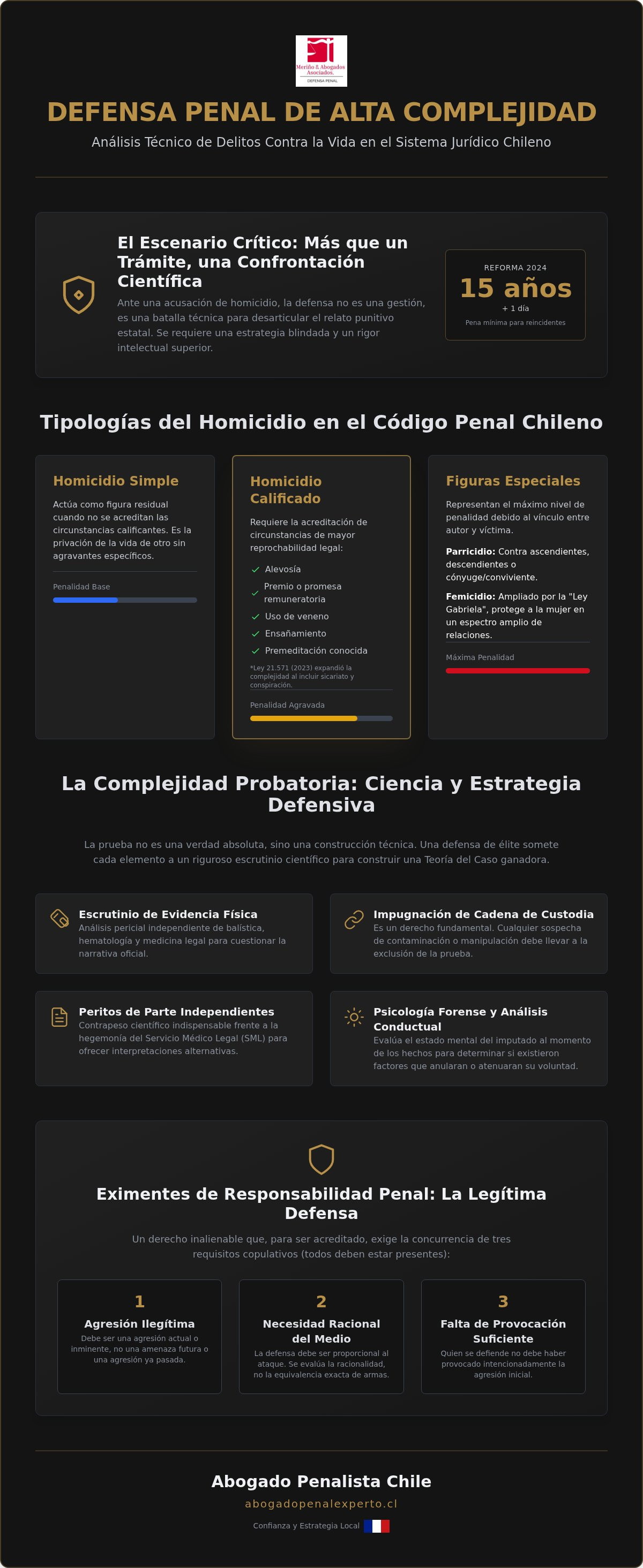 Abogado homicidio chile