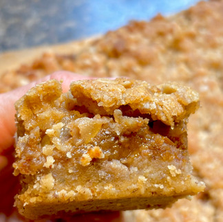 Healthier Pear Bars