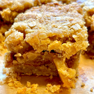Healthier Pear Bars