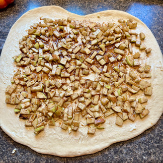 Dairy Free Apple Cinnamon Pull Apart Bread