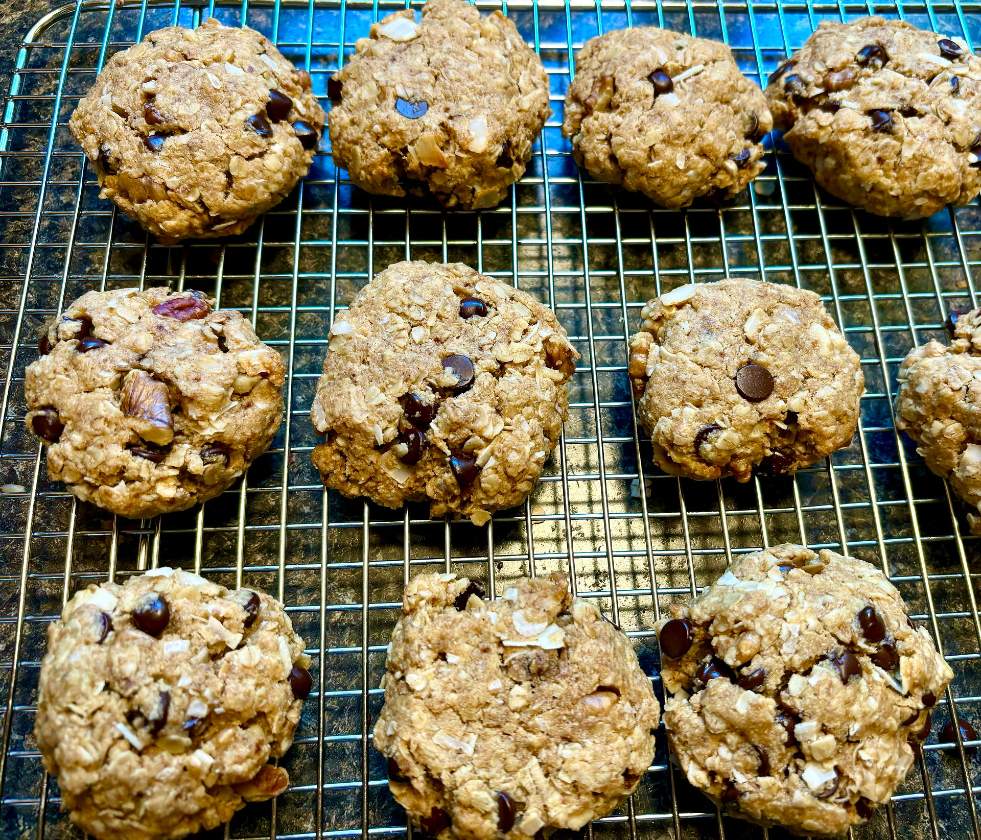 Vegan Oatmeal Cookies, Diabetic Friendly