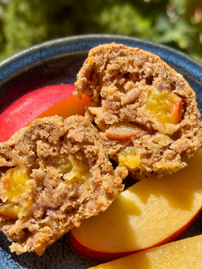 These Einkorn and Oat Flour Nectarine Muffins offer a tasty and nutritious option for using nectarines in the summer.