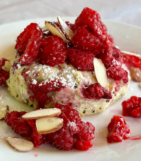Vegan Raspberry Scones