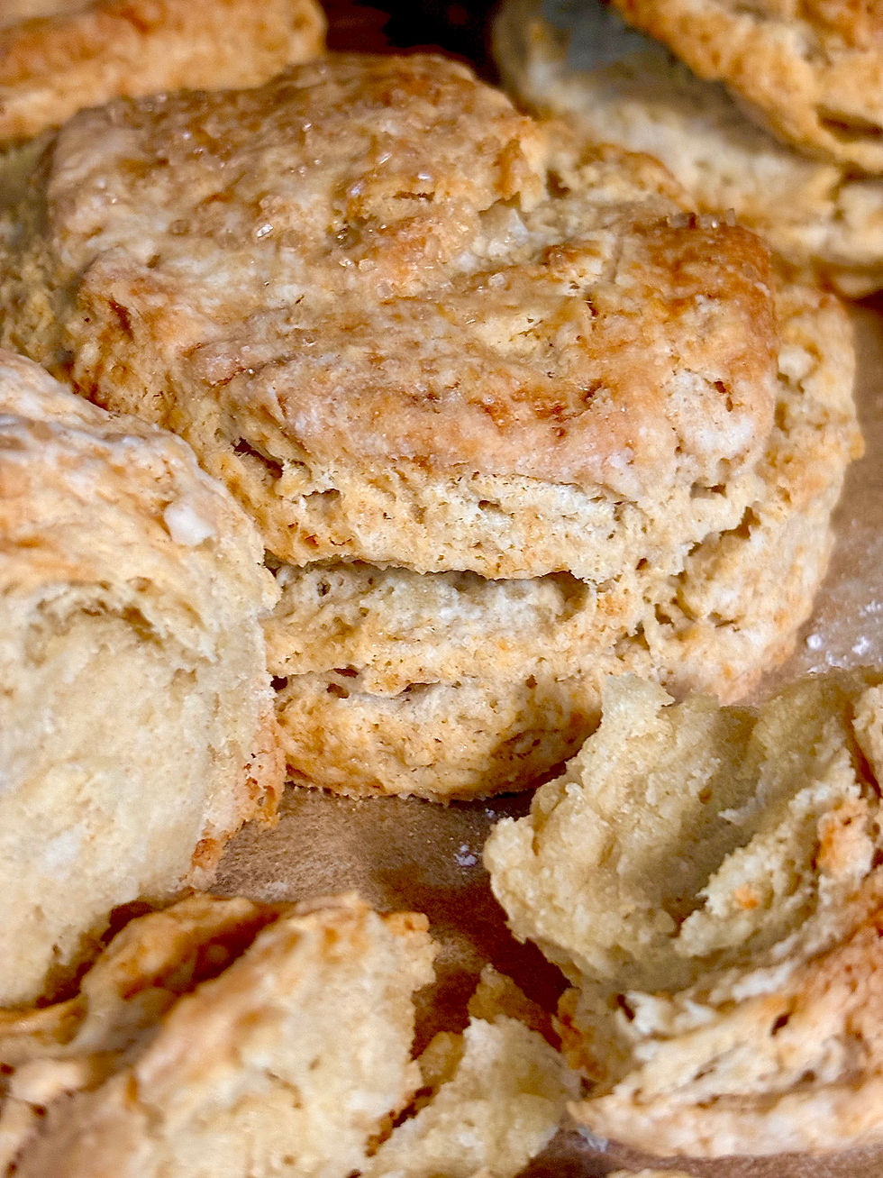 My Vanilla Dairy-Free Sourdough Scones feature a crispy outside and a delicately soft inside with a vanilla flavor. These scones are completely dairy-free, made with homemade plant-based buttermilk that helps them rise and stay tender. They're easy to prepare and pair wonderfully with dairy-free butter and your favorite jam.