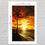 Thumbnail: Sunset Beach Art Print