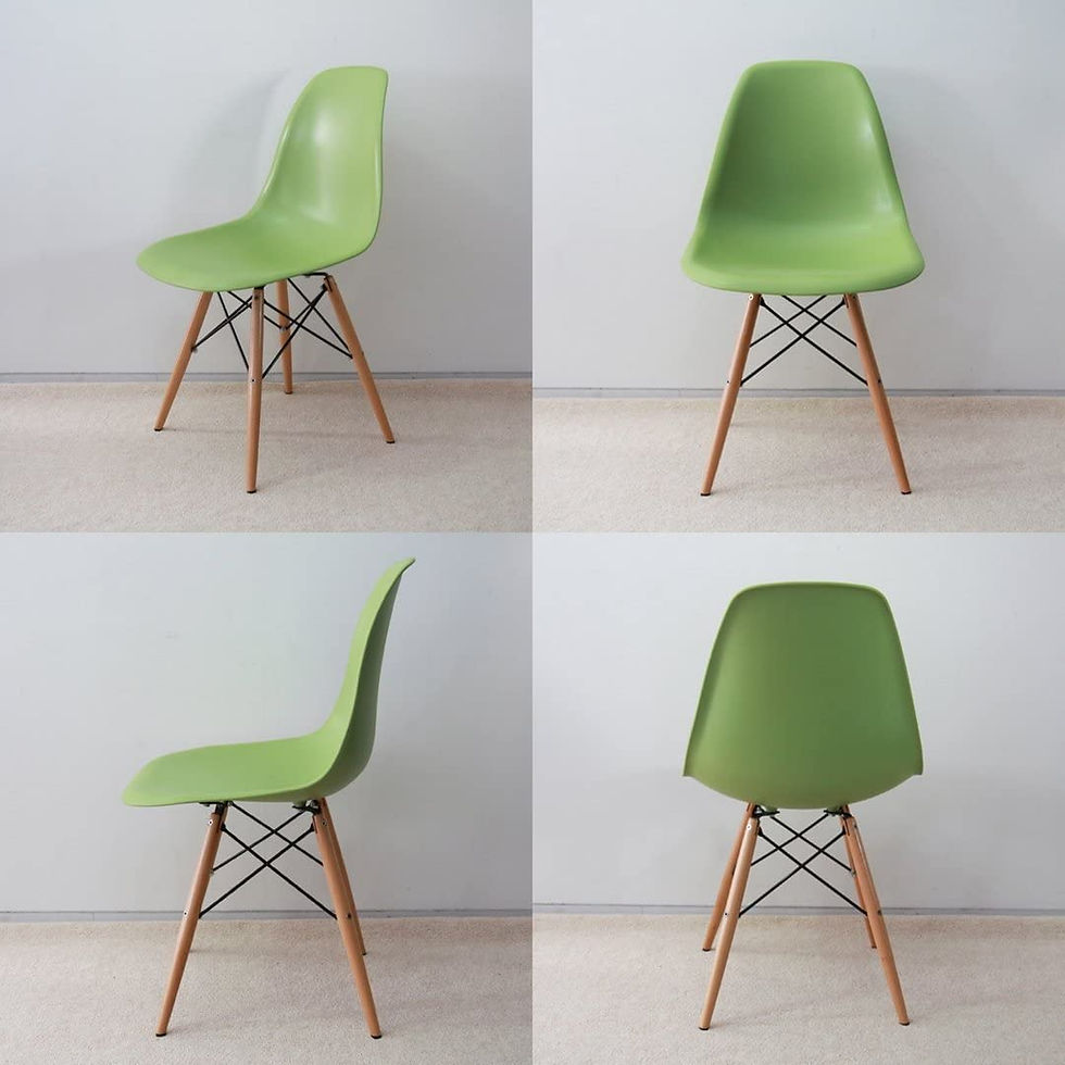 Thumbnail: Inspirer Studio® New 17 inch SeatDepth Eames Style Side Chair