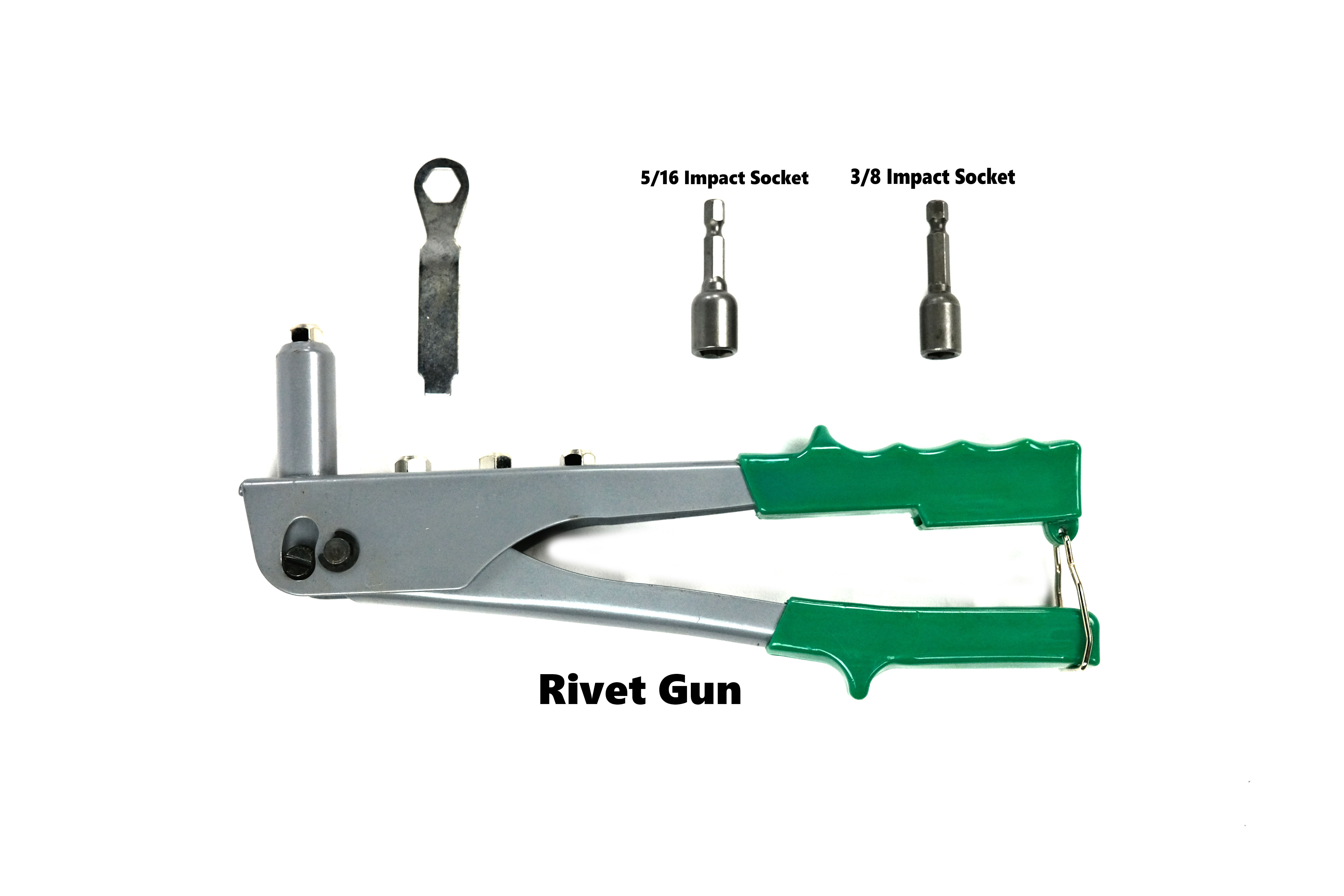 Rivet Gun with Installation bits
