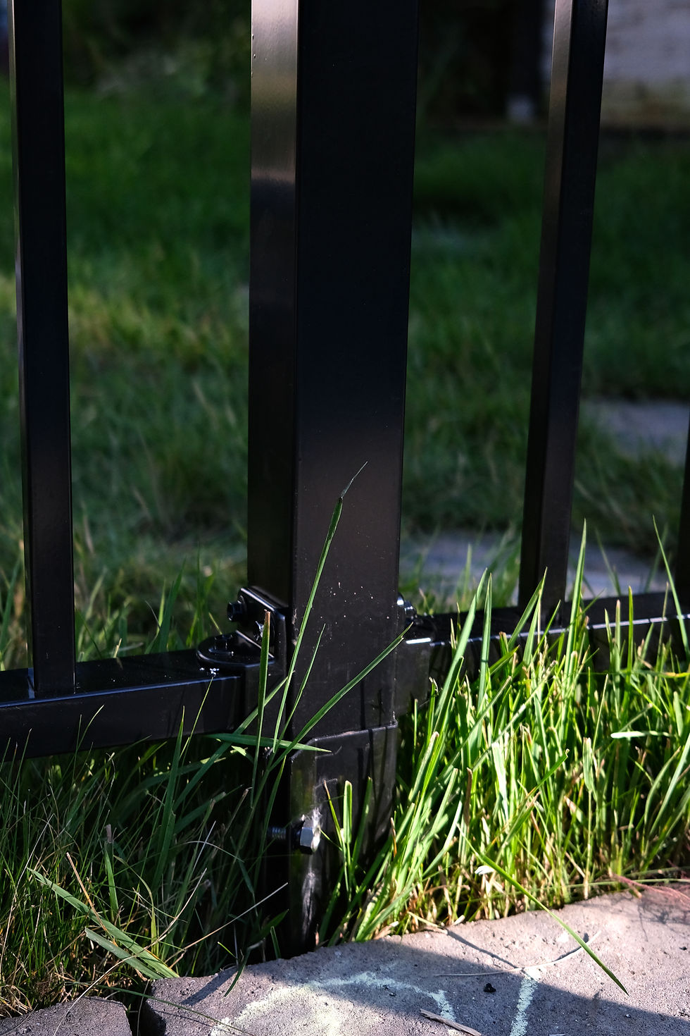 Thumbnail: 2 PCS UVITA® Aluminum Pool Fence Half Panels with Posts