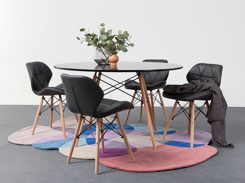 Inspirer Studio® Set of New Cecilia Eiffel Pentagon Dining Chair