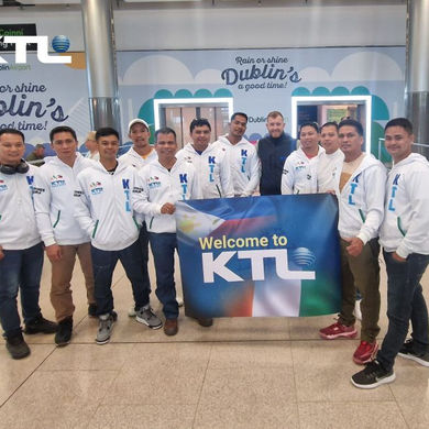 We’re proud to welcome a new team of Filipino Overhead Line (OHL) workers to KTL, joining our Power Division in Ireland