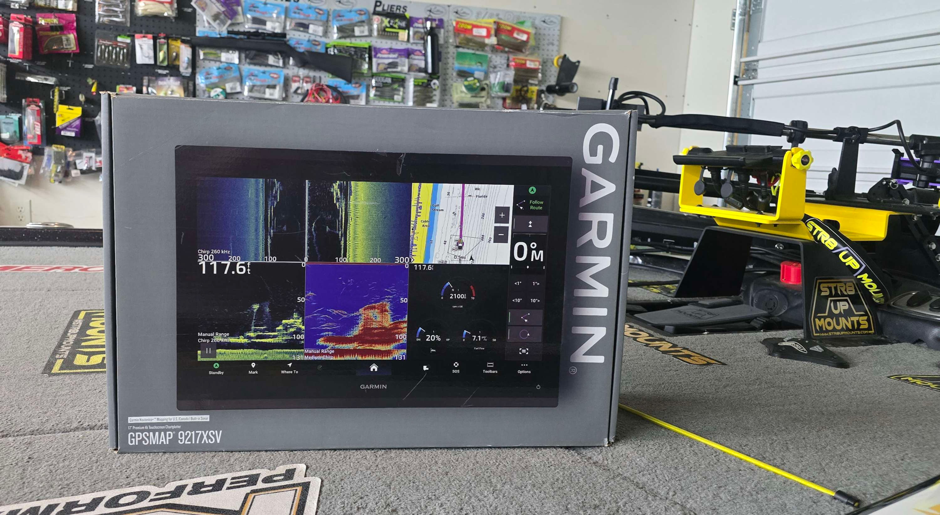 Garmin 9217 Bundle with Str8 Up Mounts® Housing