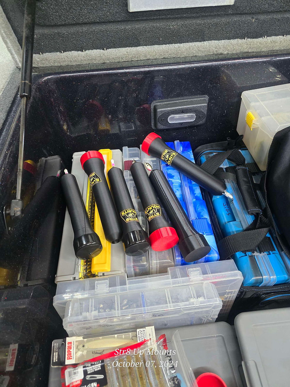 Thumbnail: Str8 Up A-Rig Shell 3D printed Petg carbon fiber 9" Umbrella rig storage Shells 