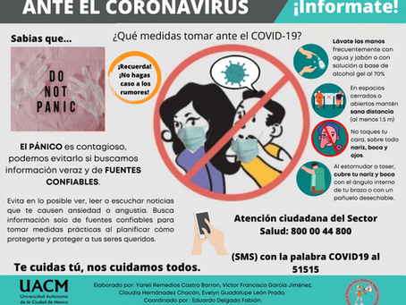¿QUÉ MEDIDAS TOMAR ANTE EL COVID-19?