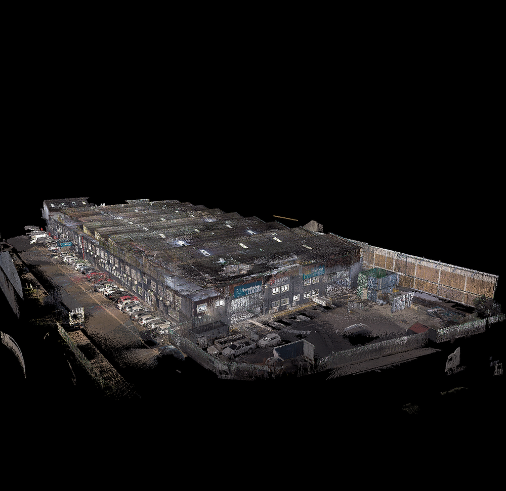 Scan to BIM Paarden Eiland Warehouse