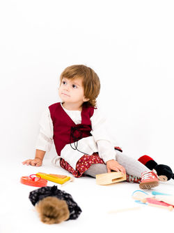 Sesión estudio niños Navidad