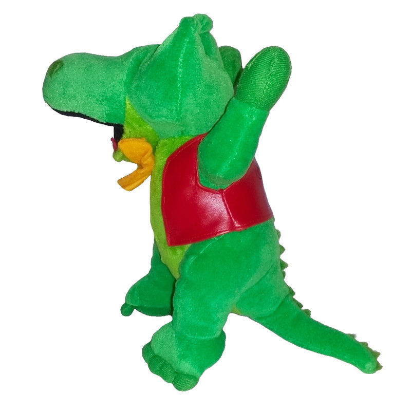 Miniatura: Peluche Cocodrilo Corbata Chaleco New Orleans 36cm
