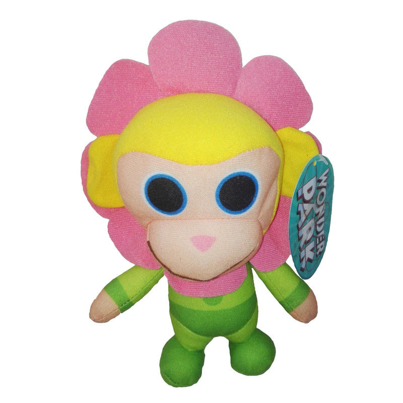Miniatura: Peluche Parque Magico Peanut Mono Disfraz Flor 21cm Wonder Park