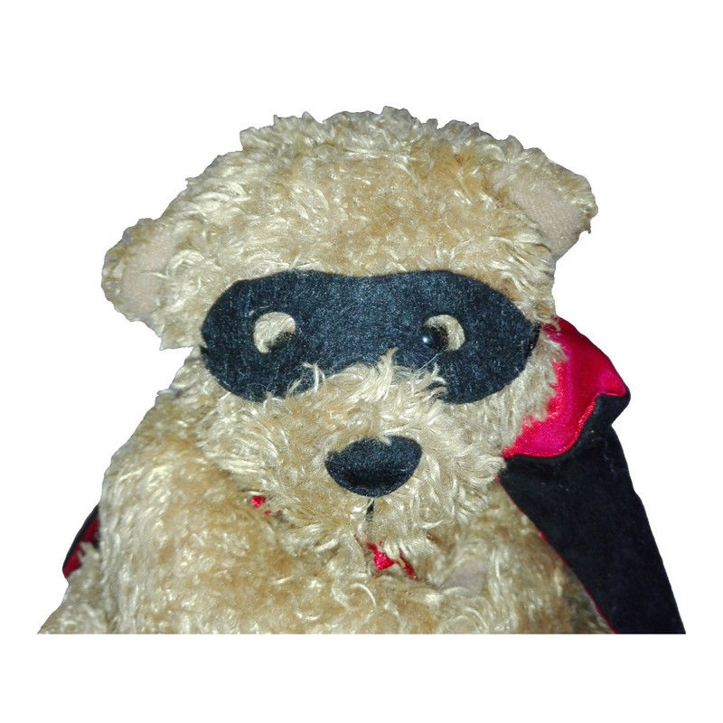Miniatura: Peluche Oso Capa Antifaz 19cm AGC Inc