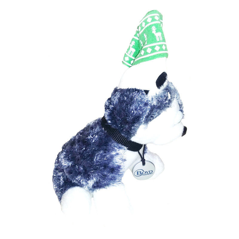 Miniatura: Peluche Perro Husky Gorro 19cm