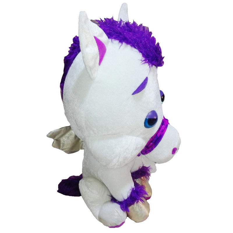 Miniatura: Peluche Pegaso Morado 47cm