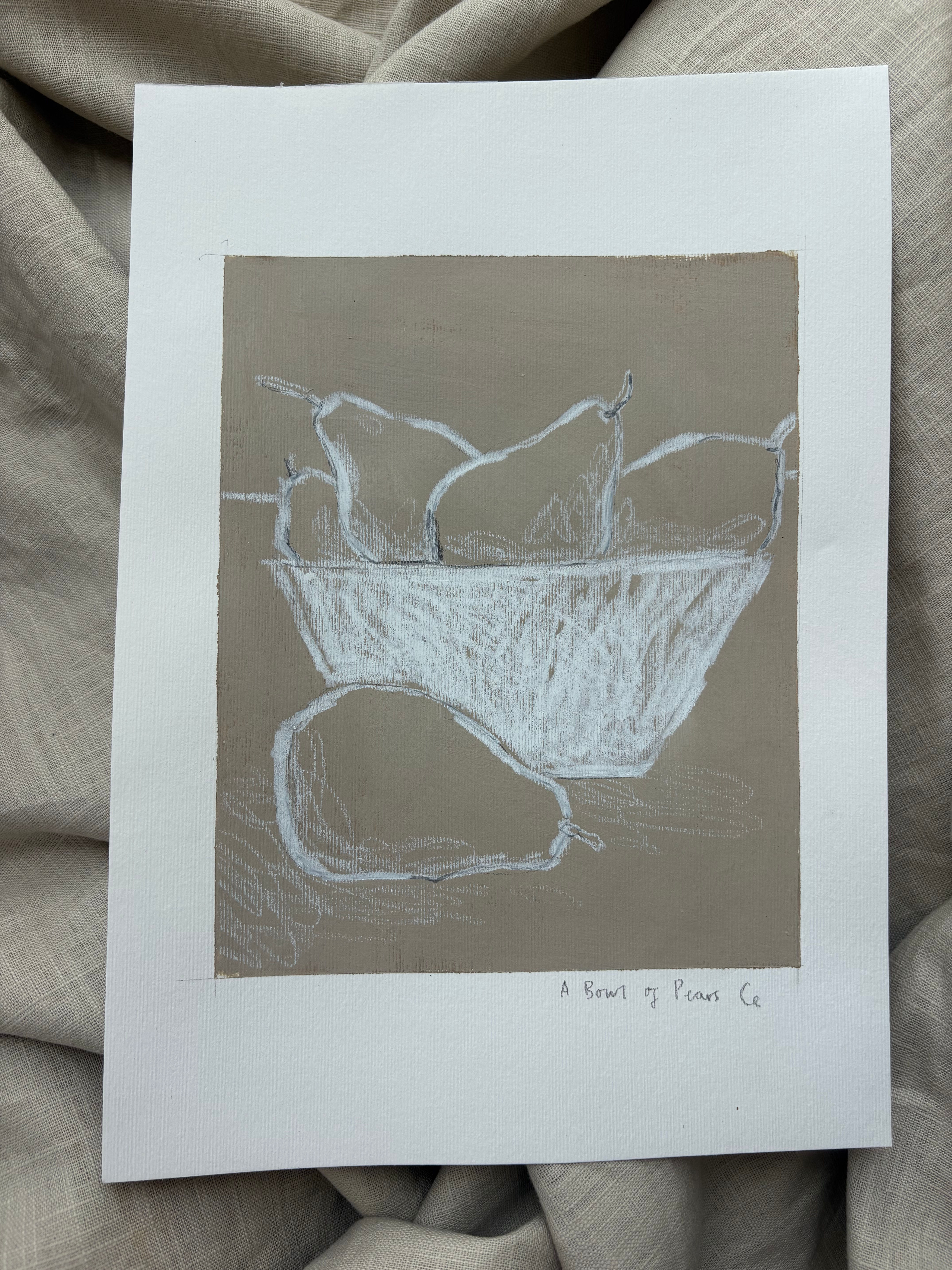 A Bowl of Pears 