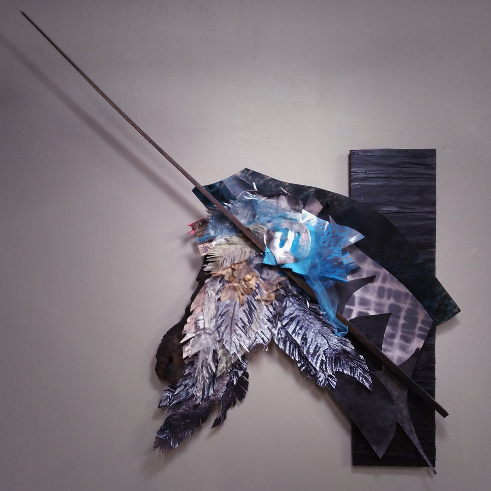 Dark Unicorn // 2020-21 // 56" x 48"