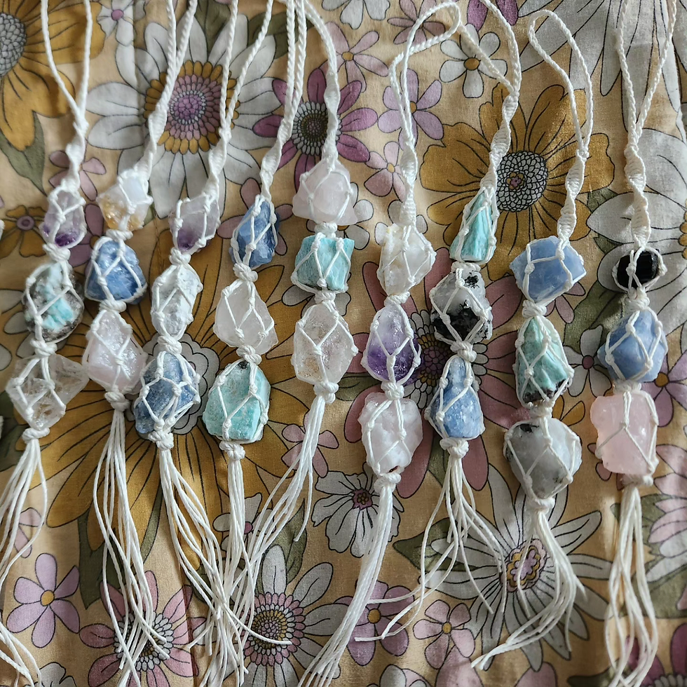 Custom Triple Crystal Charm