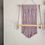 Thumbnail: ** ready to post ** Macrame Wall Shelf - lilac