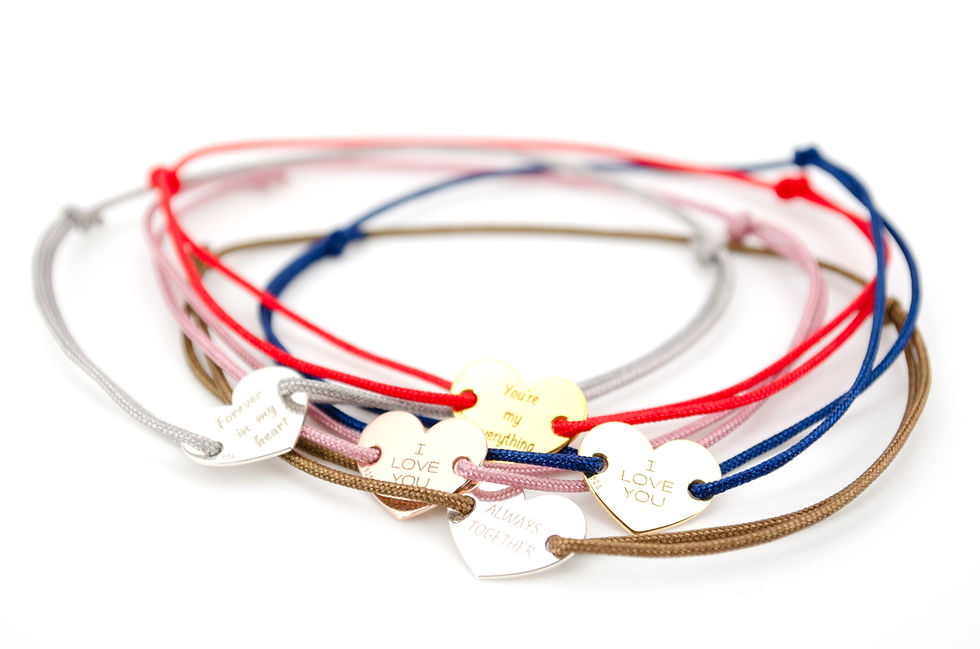 Miniaturbild: Armband Herz Geschenk Liebe Gold Gravur my everything Schmuck online kaufen