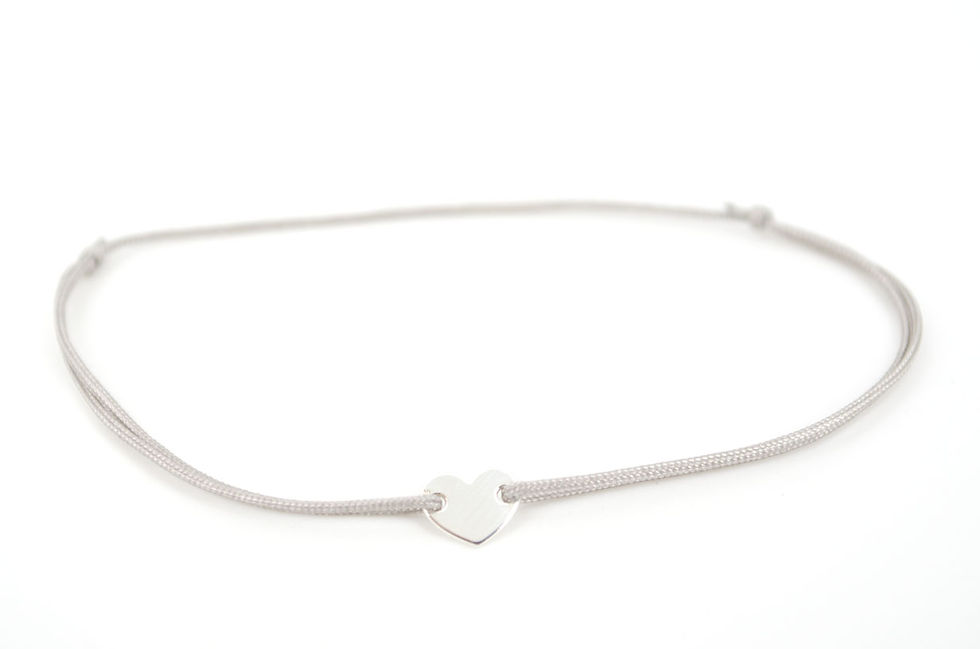 Miniaturbild: Armband Herz Silber