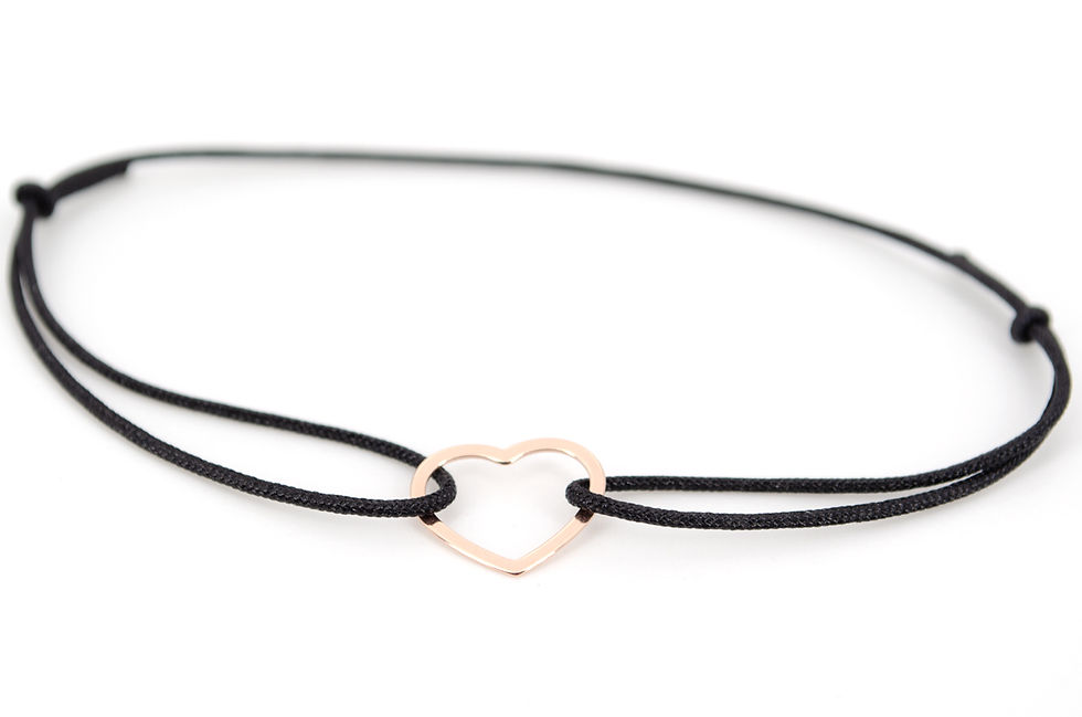 Miniaturbild: Armand Herz FL Rosegold Glücksarmband Schmuck kaufen Damen Geschenk Liebe Handmade