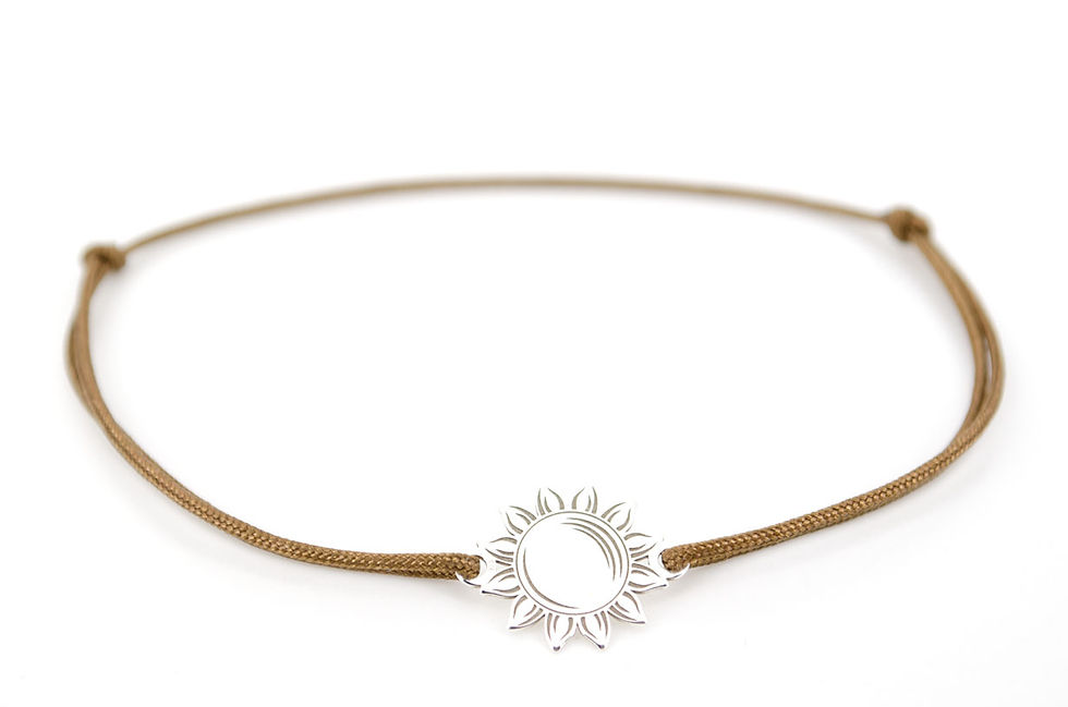 Armband Schmuck Sterling Silber Sonne Damen verstellbar online kaufen handgemacht Handmade individuell